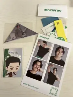 SEVENTEEN ミンギュ イニスフリー 特典 トレカ セット