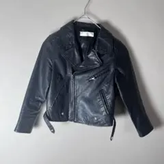 スナイデル snidel ライダース 七分袖 ブラック