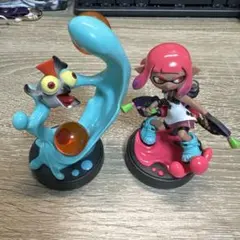 スプラトゥーン amiibo コジャケ ガール（ネオンピンク）2体セット