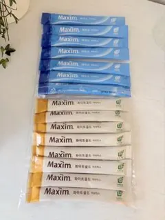 Maxim 韓国コーヒースティックホワイトゴールド8＆アイスコーヒー7のサムネイル