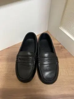 ポロラルフローレン 子供ローファー 14cm レザー　黒　冠婚葬祭　フォーマル