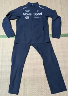DESCENTE Move Sport ジャージ上下セット ネイビー　薄手