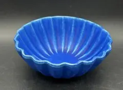 陶器　美濃焼　知山窯　安藤統　深鉢　トルコブルー　新品未使用品