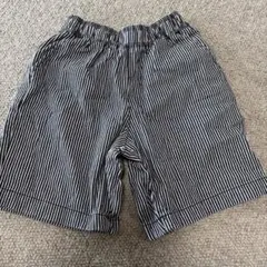 GU ストライプ ショートパンツ キッズ 130cm