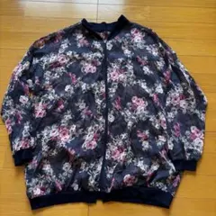 【美USED】花柄総柄　シースルーブルゾンのサムネイル