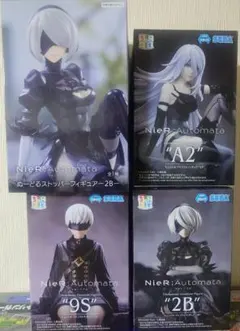 NieR:Automata フィギュア　2B　9S　A2　ちょこのせ　ぬーどる