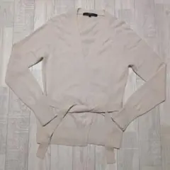カシミヤ混 MaxMara マックスマーラ ニット セーター ベルト付き