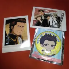 銀魂 銀魂展 ぱしゃこれ カプコンカフェ 缶バッジ 近藤勲 未使用保管◎