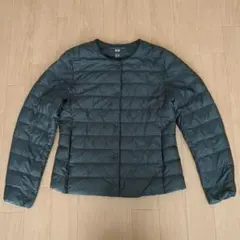 【美品】UNIQLO ウルトラライトダウン　カーキ　Mサイズ