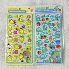 サンリオ　ボンボンドロップシール　ポムポムプリン　ハンギョドン