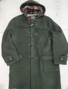 英国製 GLOVERALL 黒タググローバーオール ダッフルコート　42 XL