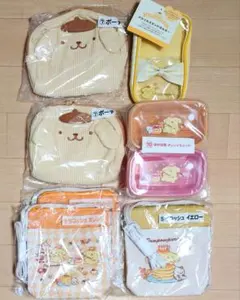 ポムポムプリン アクリルスタンドホルダー含む7点セット