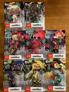 amiibo スプラトゥーン 8種セット