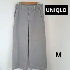 상태좋음 UNIQLO 와이드 트라우저 청바지 그레이 M