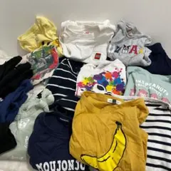 110cm まとめ売り 25点 カットソー ズボン パジャマ 幼稚園 小学校