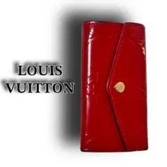 ルイヴィトン ヴェルニ 4連キーケース レッド モノグラム
