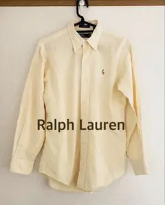Ralph Lauren イエロー 長袖シャツ サイズ16