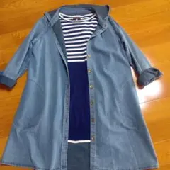 EVEX by KRIZIA 秋冬春に使えるネイビーニットチュニック