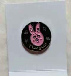 StrayKids スキズ 展覧会 ピンバッジ チャンビン トェッキ