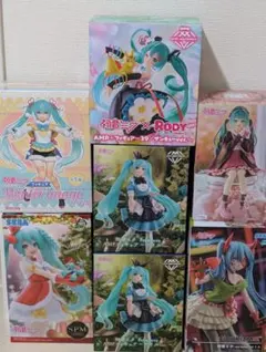 初音ミク　フィギュアまとめ７体セット