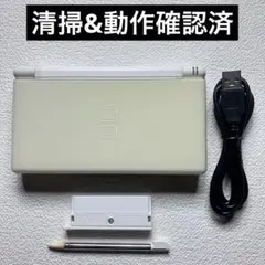 Kz2【清掃&動作確認済】NintendoDS Lite クリスタルホワイト本体