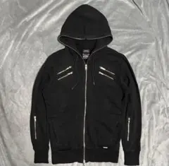 【希少】00s DIESEL gimmick zip hoodie