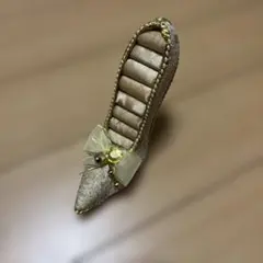 ゴールド ハイヒール型 アクセサリーケース