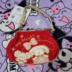 マイメロディ　がま口ポーチ