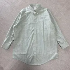 Brooks Brothers グリーンチェック BDシャツ 16-31のサムネイル