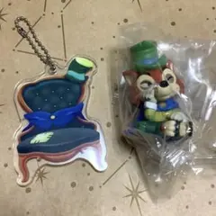 ディズニー【正直ジョン/ラッキーくじアクリルチャーム＆肩ズンfig】匿名発送！