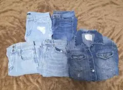 ジーンズ デニム デニムジャケット5点セット