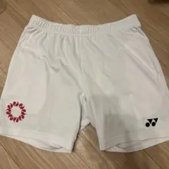 ホワイトハーフパンツ　埼玉マーク入り