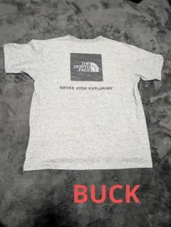 ノースフェイス　Tシャツ　グレーメンズLサイズ