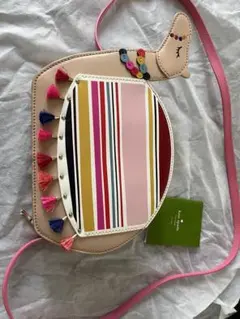 Kate Spade ラクダ　斜めがけカバン　バッグ