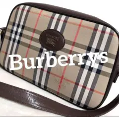 dm31 Burberrys ショルダーバッグ フルノバチェック柄 総柄