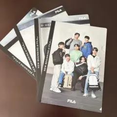 FILA NEW BEGINNING クリアファイル 4枚セットのサムネイル