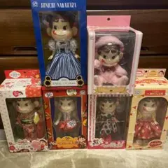 不二家 ペコちゃん人形 セブンイレブン６体のサムネイル
