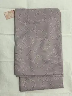 お値下げ【新品　しつけ付き】洗える小紋　パープル