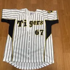 阪神タイガース Tigers レプリカ ユニフォーム 刺繍 ブラゼル L - メルカリ