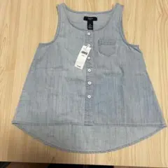 【最終価格】ギャップキッズ ノースリーブ ライトブルー 新品タグ付き 3400円