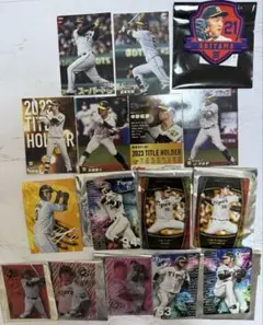 阪神タイガース　カードセット　プロ野球チップス　甲子園球場フード