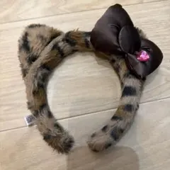 USJ ユニバ ハローキティカチューシャヒョウ柄