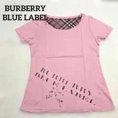 BURBERRY BLUE LABEL Tシャツ　カットソー　ピンク