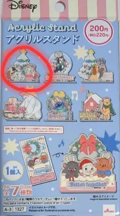Disney アクリルスタンド 101匹わんちゃん クリスマス