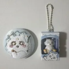 ちいかわ　あのこ　刺繍缶バッジ　チョコボックスのサムネイル