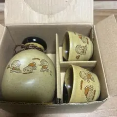 陶器製徳利とおちょこセット