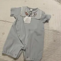 cottoli バースデイ　70-80 ロンパース　犬