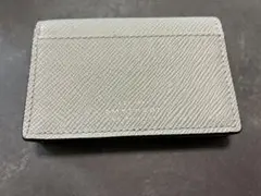 SMYTHSON スマイソン　二つ折りカードケース　名刺入れ　グレーのサムネイル