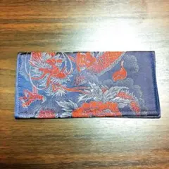 爆レア 新品 長財布 龍 刺繍 ドラゴン 昭和 レトロ⑤のサムネイル