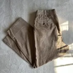 PENTHOUSE　コーデュロイパンツ　ベージュ　ワイド
